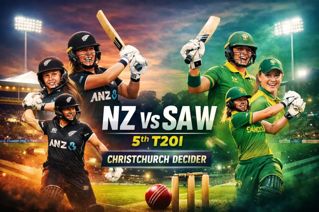 NZ W vs SA W 5th T20I