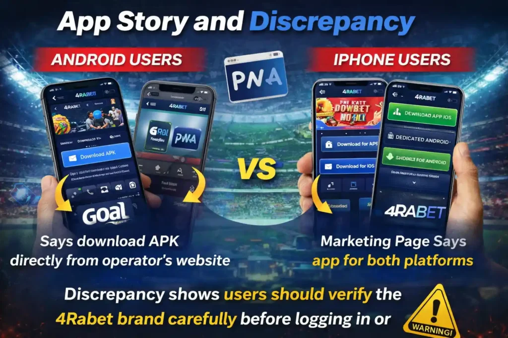 App Story and Discrepancy