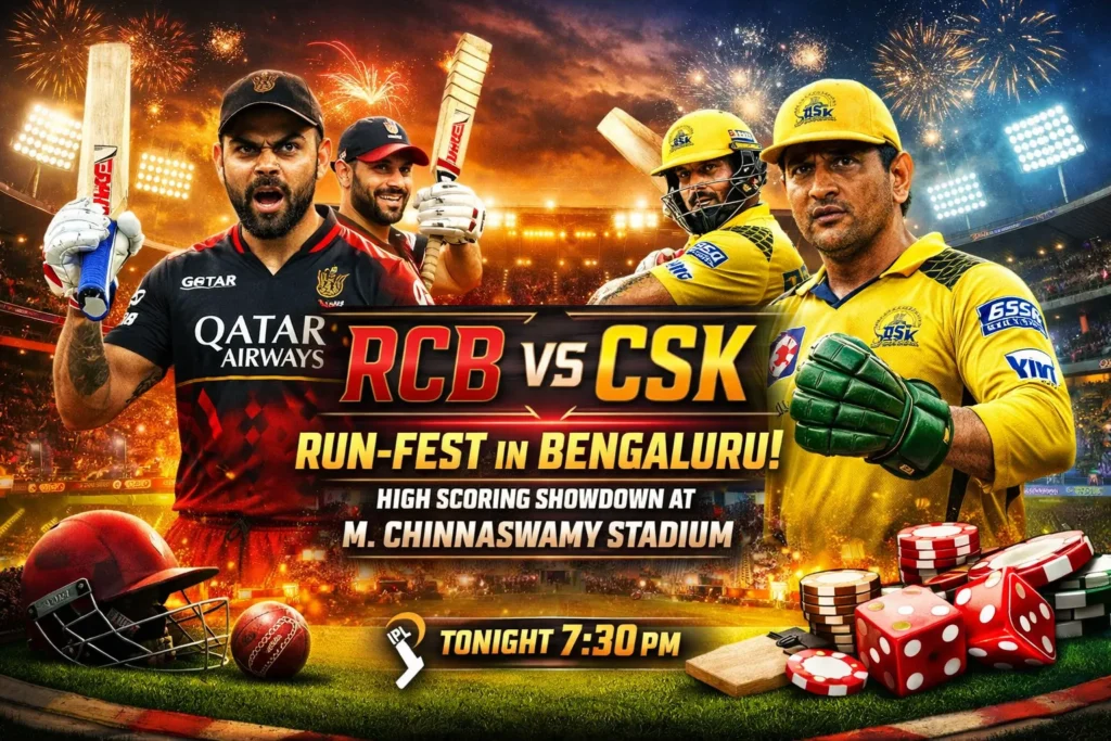 RCB vs CSK