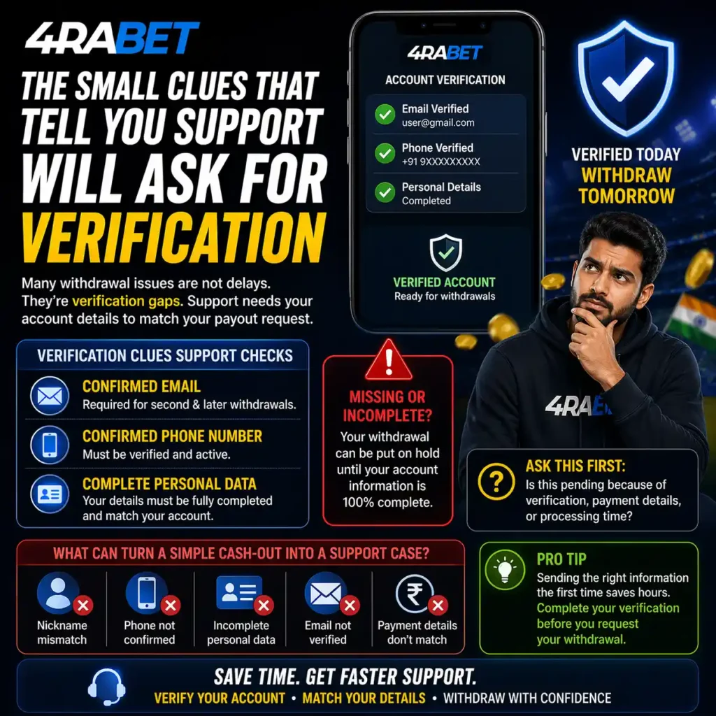 The Small Clues That Tell You Support Will Ask for Verification