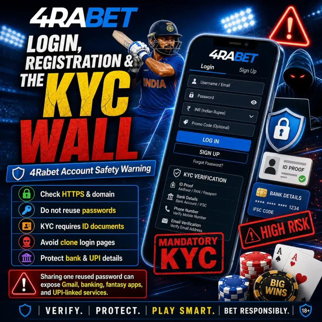 Login, Registration, and the KYC Wall